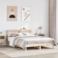 Miniatyrbilde 4 av 11: vidaXL Sengeramme uten madrass 160x200 cm heltre furu