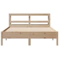 Miniatyrbilde 5 av 11: vidaXL Sengeramme uten madrass 160x200 cm heltre furu