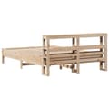 Miniatyrbilde 7 av 11: vidaXL Sengeramme uten madrass 160x200 cm heltre furu