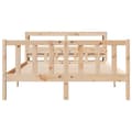 Miniatyrbilde 5 av 11: vidaXL Sengeramme uten madrass 150x200 cm heltre furu