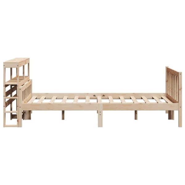 vidaXL Sengeramme uten madrass 150x200 cm heltre furu