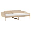 Miniatyrbilde 3 av 11: vidaXL Sengeramme uten madrass 90x200 cm heltre furu