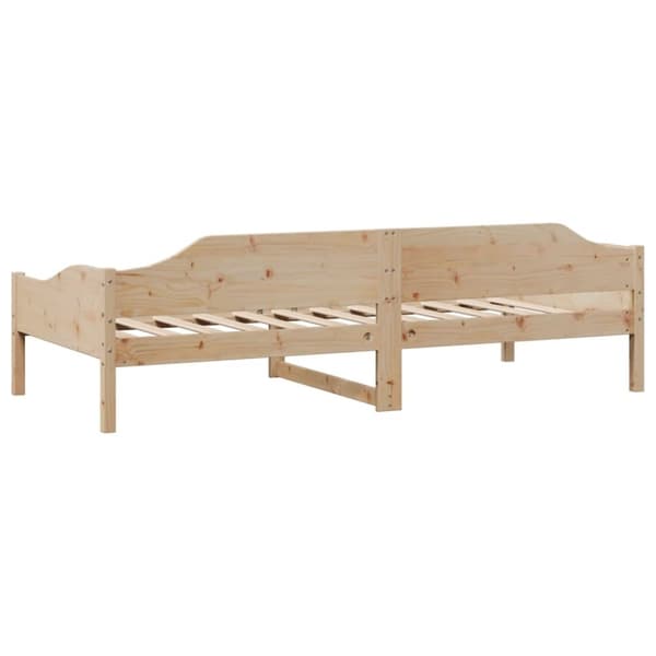 vidaXL Sengeramme uten madrass 90x200 cm heltre furu