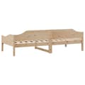 Miniatyrbilde 8 av 11: vidaXL Sengeramme uten madrass 90x200 cm heltre furu