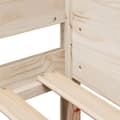 Miniatyrbilde 9 av 11: vidaXL Sengeramme uten madrass 90x200 cm heltre furu