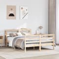 Miniatyrbilde 2 av 11: vidaXL Sengeramme uten madrass 120x200 cm heltre furu