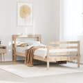 Miniatyrbilde 4 av 11: vidaXL Sengeramme uten madrass 90x200 cm heltre furu