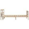 Miniatyrbilde 6 av 11: vidaXL Sengeramme uten madrass 90x200 cm heltre furu