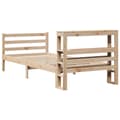 Miniatyrbilde 7 av 11: vidaXL Sengeramme uten madrass 90x200 cm heltre furu