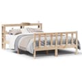 Miniatyrbilde 3 av 11: vidaXL Sengeramme uten madrass 120x200 cm heltre furu
