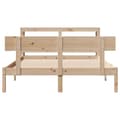 Miniatyrbilde 5 av 11: vidaXL Sengeramme uten madrass 150x200 cm heltre furu