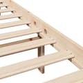 Miniatyrbilde 11 av 11: vidaXL Sengeramme uten madrass 150x200 cm heltre furu
