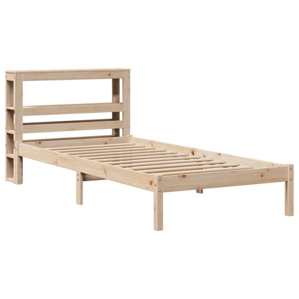 vidaXL Sengeramme uten madrass 90x190 cm heltre furu