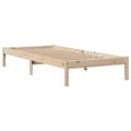 Miniatyrbilde 8 av 11: vidaXL Sengeramme uten madrass 90x190 cm heltre furu