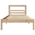 Miniatyrbilde 5 av 11: vidaXL Sengeramme uten madrass 90x200 cm heltre furu