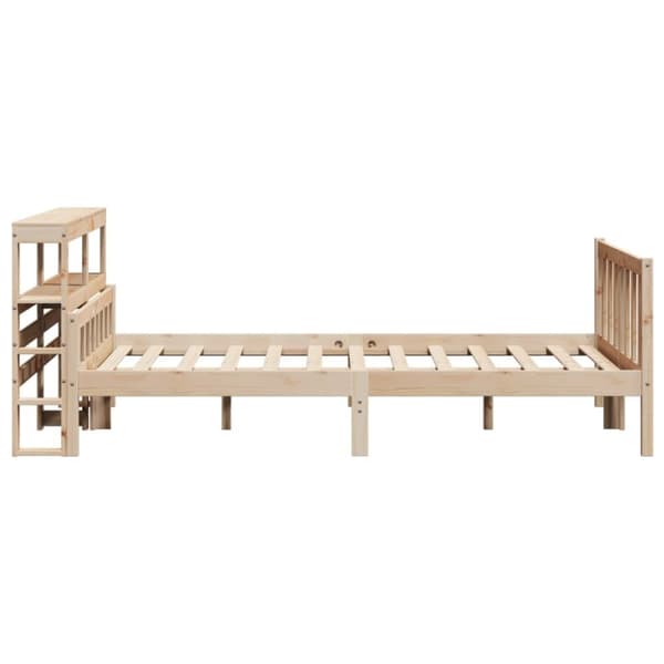vidaXL Sengeramme uten madrass 160x200 cm heltre furu