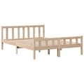 Miniatyrbilde 8 av 11: vidaXL Sengeramme uten madrass 160x200 cm heltre furu