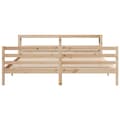 Miniatyrbilde 5 av 11: vidaXL Sengeramme uten madrass 180x200 cm heltre furu