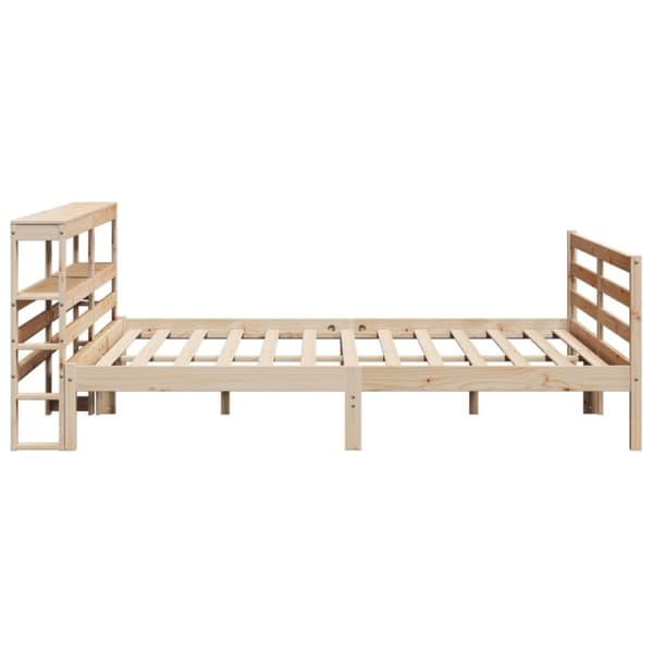 vidaXL Sengeramme uten madrass 180x200 cm heltre furu