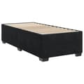 Pikkukuva 7 / 11: vidaXL Jenkkisänky patjalla musta 90x200 cm sametti