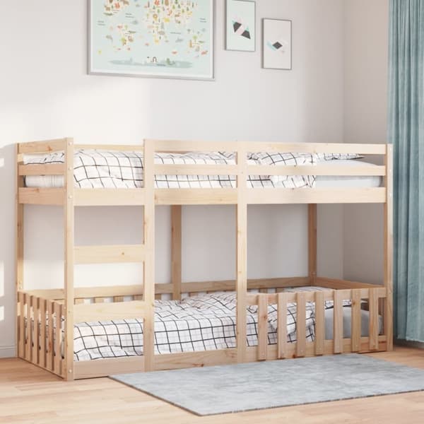 vidaXL Dagbädd 80x200 cm massiv furu