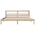 Miniatyrbilde 5 av 11: vidaXL Sengeramme uten madrass 180x200 cm heltre furu