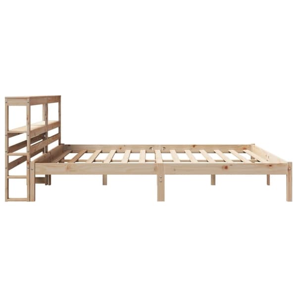 vidaXL Sengeramme uten madrass 180x200 cm heltre furu