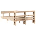 Miniatyrbilde 7 av 11: vidaXL Sengeramme uten madrass 120x190 cm heltre furu