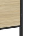 Miniatyrbillede 9 af 11: vidaXL sengeramme uden madras 193x203 cm metal sonoma-eg