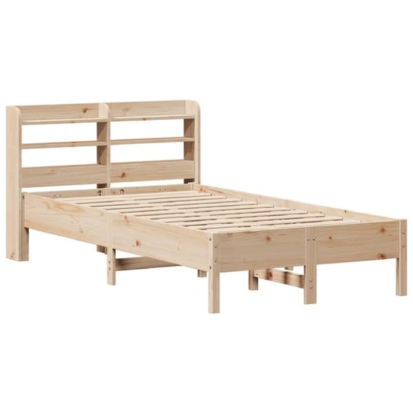 vidaXL Sengeramme uten madrass 100x200 cm heltre furu