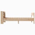 Miniatyrbilde 6 av 11: vidaXL Sengeramme uten madrass 75x190 cm heltre furu