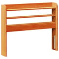 Miniatyrbilde 9 av 11: vidaXL Sengeramme uten madrass voksbrun 100x200 cm heltre furu
