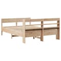 Miniatyrbilde 7 av 11: vidaXL Sengeramme uten madrass 140x190 cm heltre furu