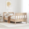 Miniatyrbilde 2 av 11: vidaXL Sengeramme uten madrass 90x200 cm heltre furu