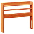 Miniatyrbilde 9 av 11: vidaXL Sengeramme uten madrass voksbrun 90x200 cm heltre furu