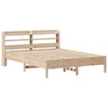Miniatyrbilde 3 av 11: vidaXL Sengeramme uten madrass 140x190 cm heltre furu