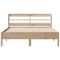 Miniatyrbilde 5 av 11: vidaXL Sengeramme uten madrass 140x190 cm heltre furu