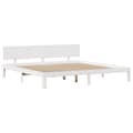 Miniatyrbillede 8 af 11: vidaXL sengeramme med sengegavl 180x200 cm massivt fyrretræ