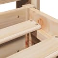 Miniatyrbilde 10 av 11: vidaXL Sengeramme med madrass 200x200 cm heltre furu
