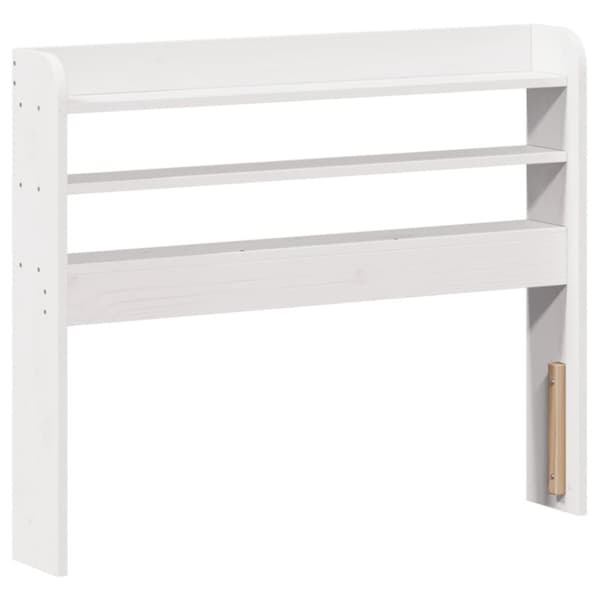 vidaXL Sengeramme uten madrass hvit 90x190 cm heltre furu