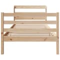 Miniatyrbilde 5 av 11: vidaXL Sengeramme med hodegavl 90x190 cm heltre furu