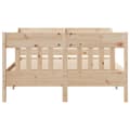 Miniatyrbilde 5 av 11: vidaXL Sengeramme uten madrass 160x200 cm heltre furu