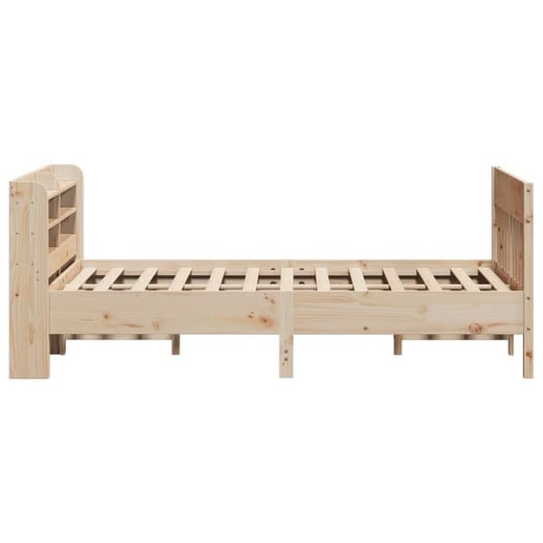 vidaXL Sengeramme uten madrass 160x200 cm heltre furu