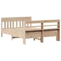 Miniatyrbilde 7 av 11: vidaXL Sengeramme uten madrass 160x200 cm heltre furu