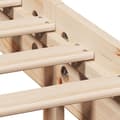 Miniatyrbilde 10 av 11: vidaXL Sengeramme uten madrass 160x200 cm heltre furu