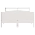 Miniatyrbilde 5 av 11: vidaXL Sengeramme uten madrass hvit 140x190 cm heltre furu