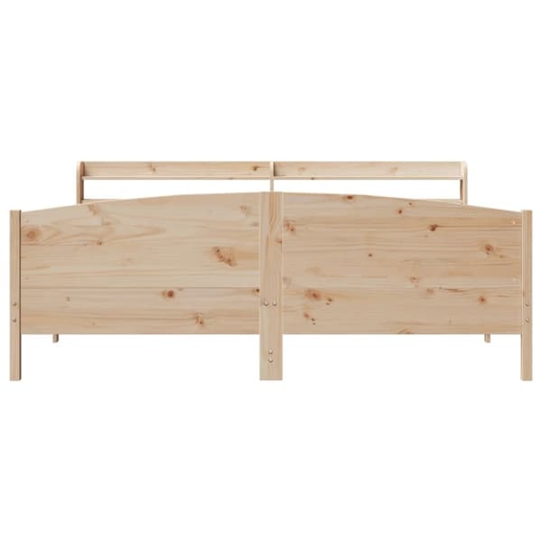 vidaXL Sengeramme uten madrass 180x200 cm heltre furu