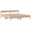 Miniatyrbilde 8 av 11: vidaXL Sengeramme uten madrass 180x200 cm heltre furu