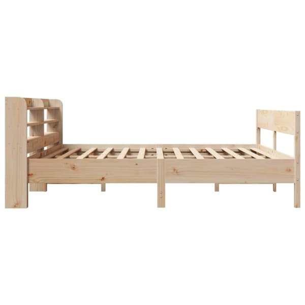 vidaXL sengeramme uden madras 180x200 cm massivt fyrretræ