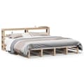 Miniatyrbilde 3 av 11: vidaXL Sengeramme uten madrass 180x200 cm heltre furu